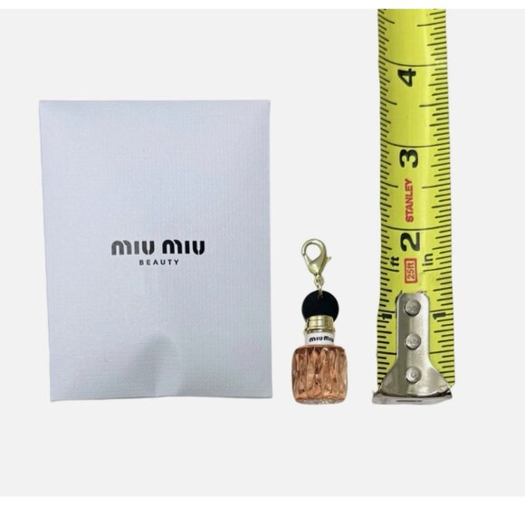 MIU MIU Beauty MIUTINE Perfume 3-Piece Set (Mini + Charm + Compact Mirror) NWT - Picture 14 of 16